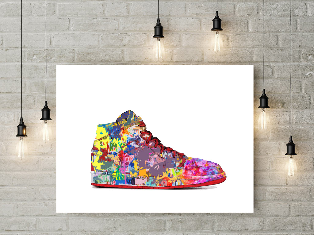 Cool shoe art best sale