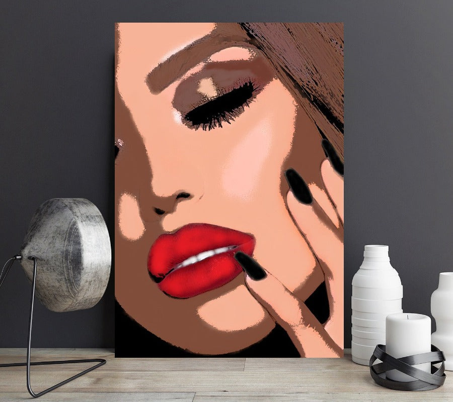 Woman Pop Art Canvas