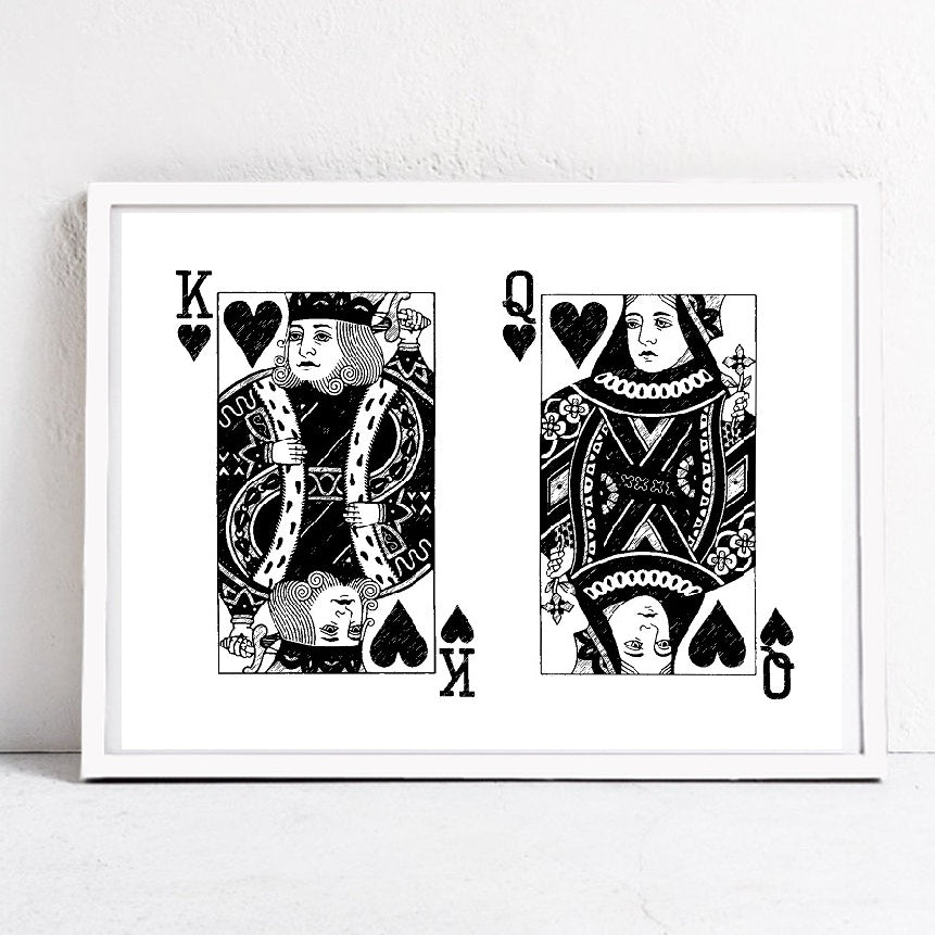 King and Queen of Hearts l