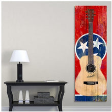 Nashville Guitar Canvas